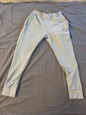 BOXRAW Men's Grey Athleisure Jogger Sweatpants